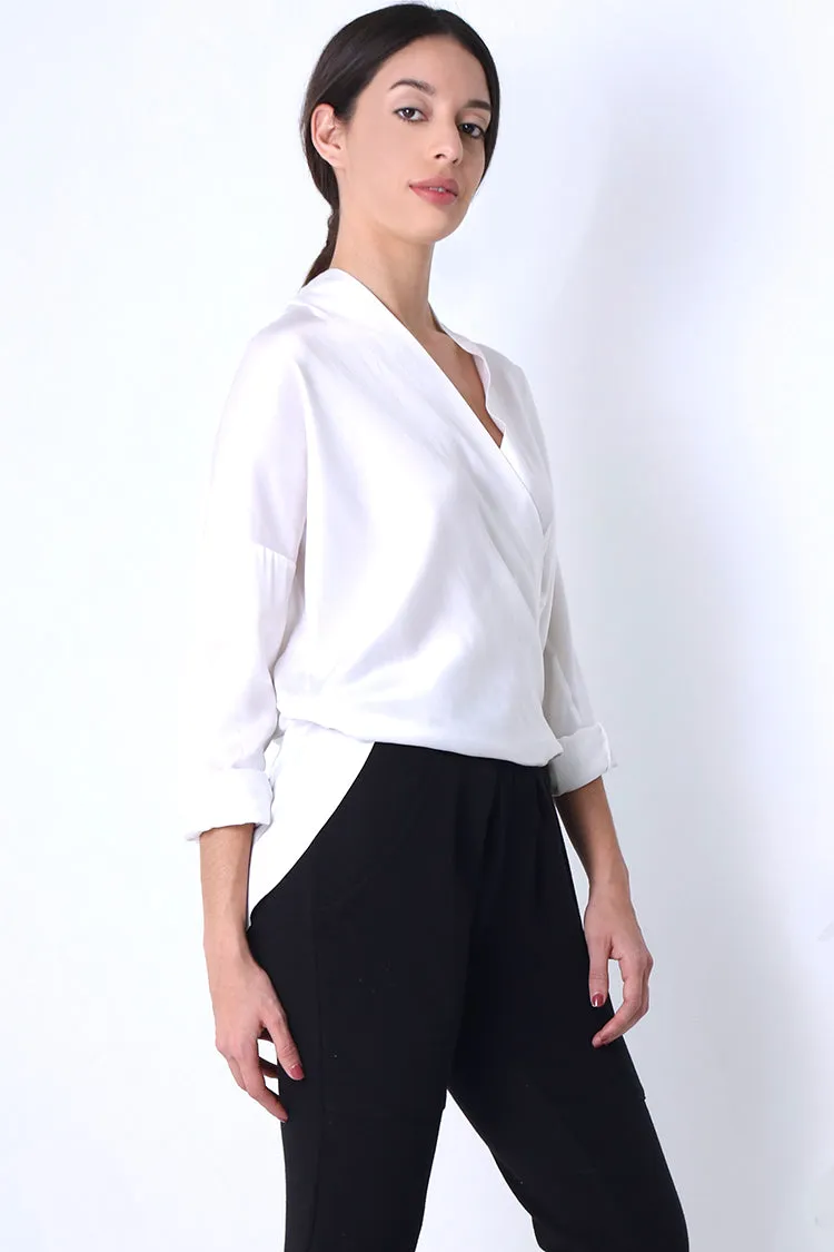 Classic Twist Blouse by Natalie Busby