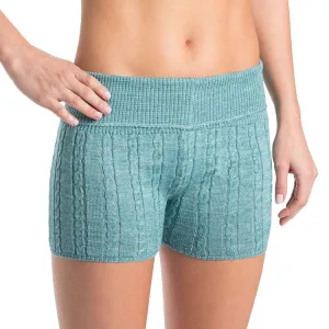 D0113 - Bloch Carezza Cable Knit Womens Fold Down Short