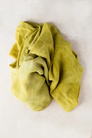 Deep Chartreuse Silk Chiffon Styling Cloth