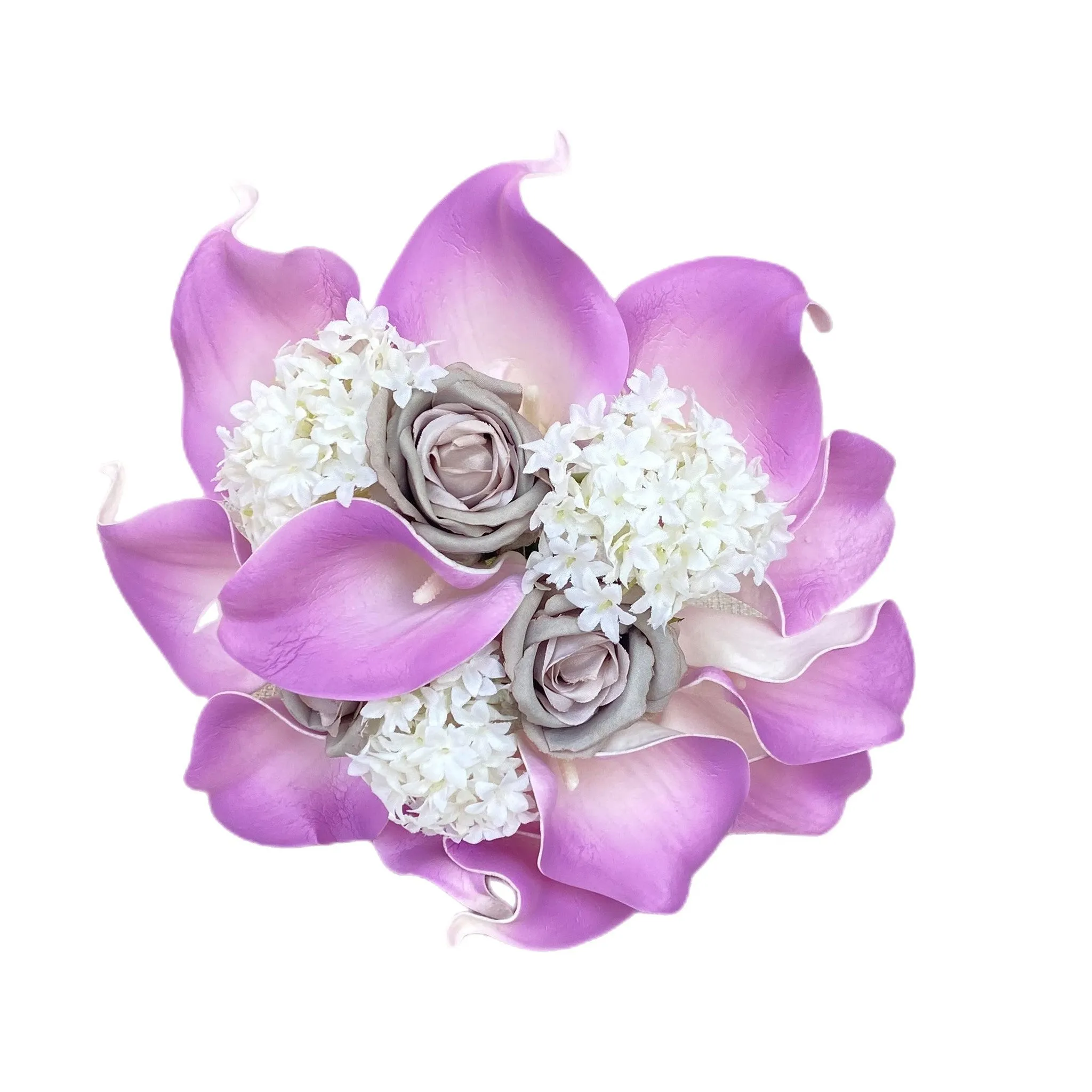 Lavender Calla Lily Bridesmaids Bouquet