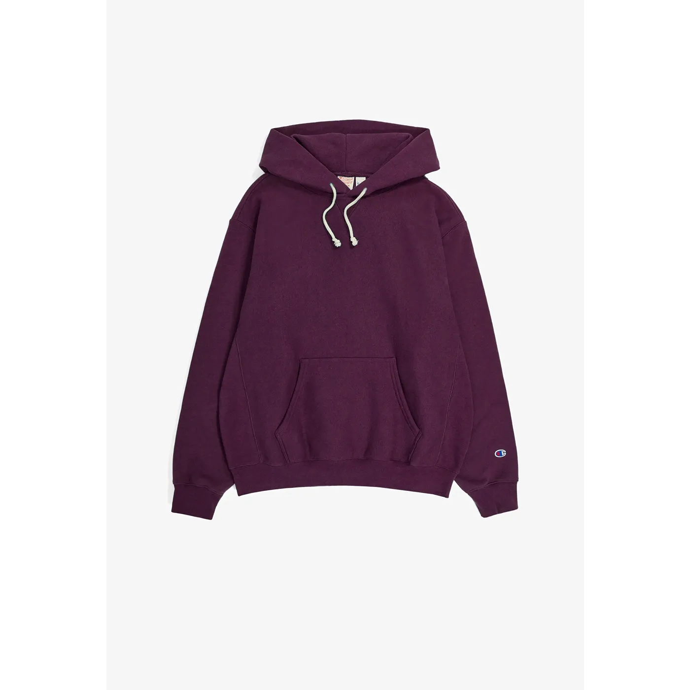 Magenta Oversized Hooded Pullover