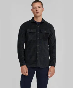 ONeill Flannel Tech Fleece Forest Night