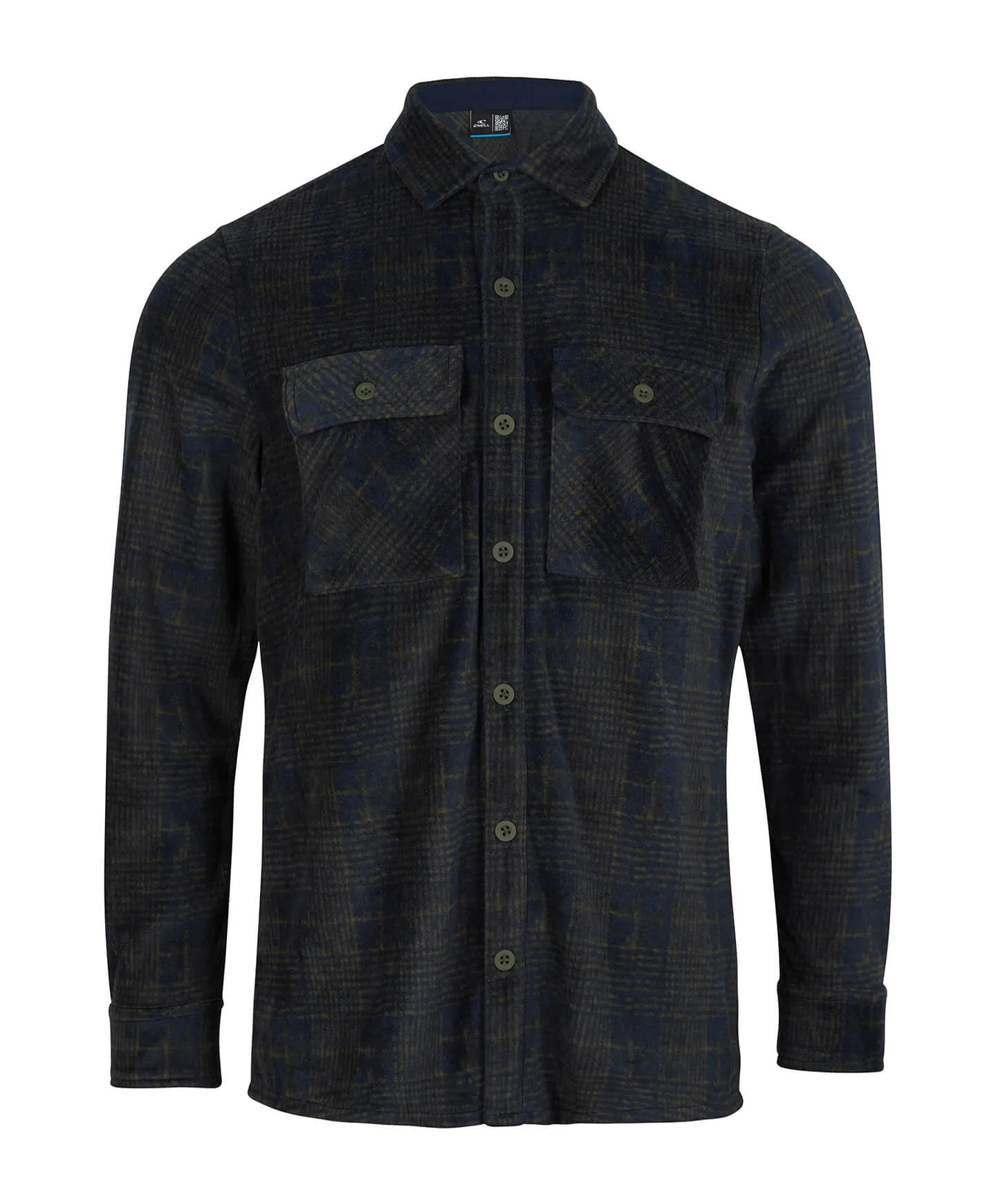 ONeill Flannel Tech Fleece Forest Night