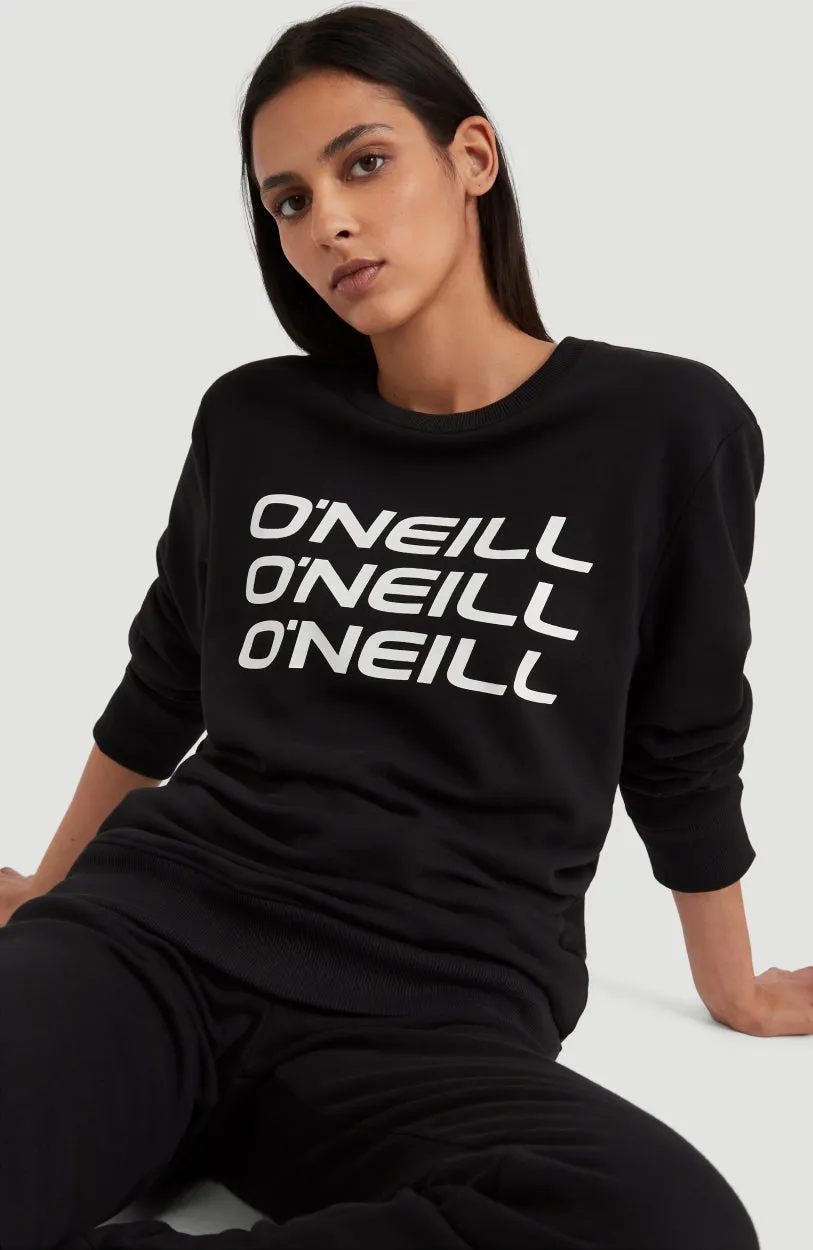 O'Neill Triple Stack Crew Sweatshirt | BlackOut - A