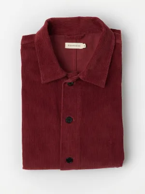 Overshirt Corduroy Bosco Bordeaux