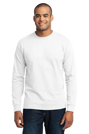 Port & Company 50/50 Poly/Cotton Long Sleeve Tee