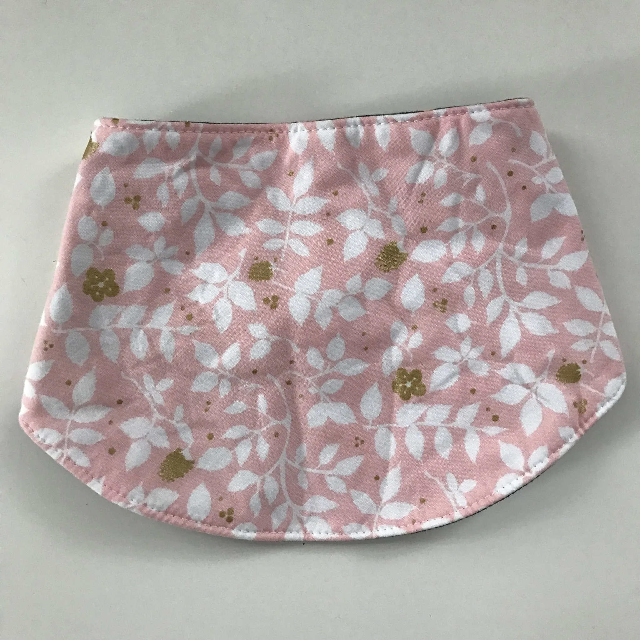 Reversible Drool Bib Floral