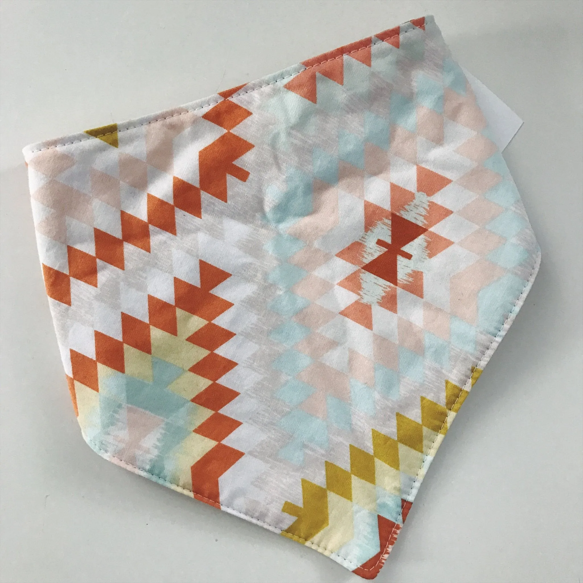 Reversible Drool Bib Geo