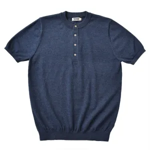 Short Sleeves Henley Shirt