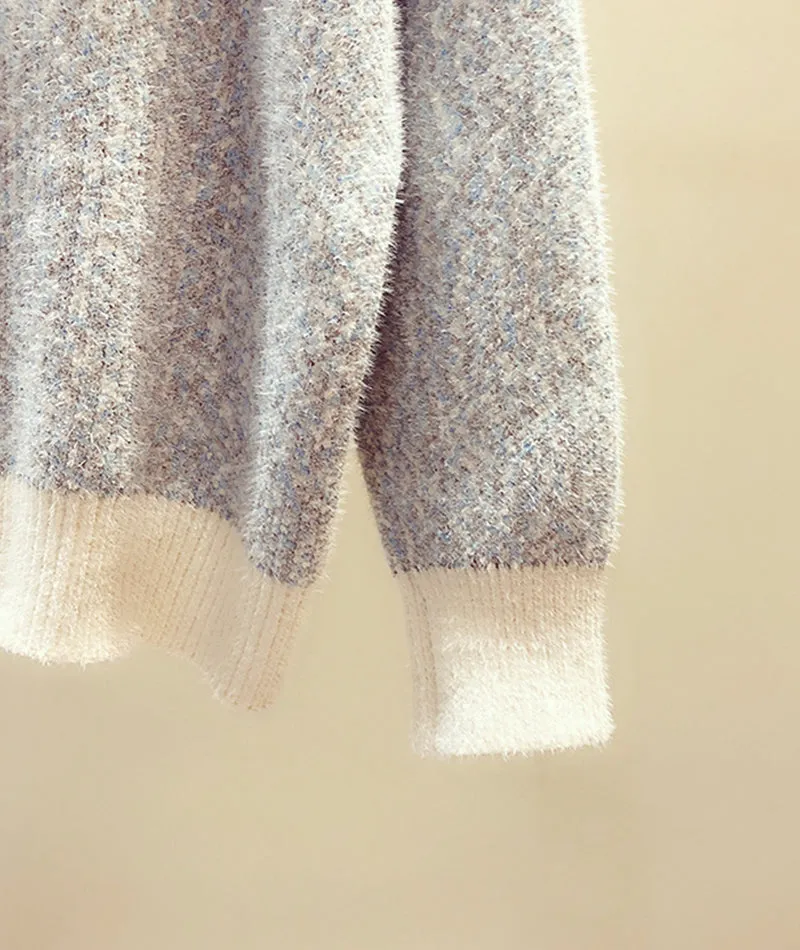 Sweater Cute Turtleneck Sweater    S4372