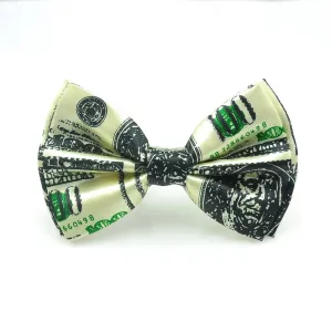 Trendy Printed  US Dollar Bowtie